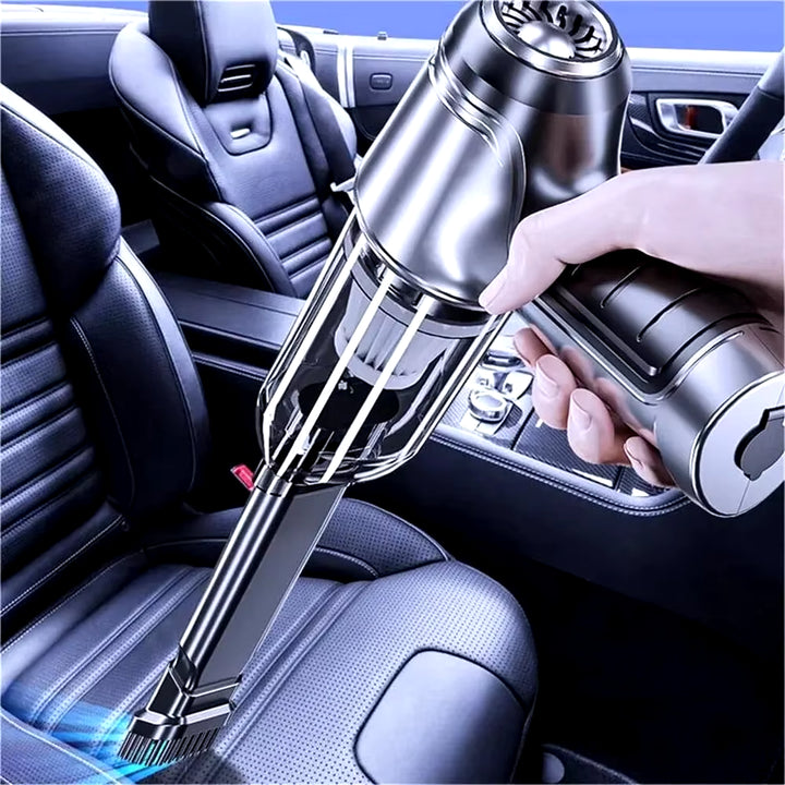 Car Vacuum Cleaner Strong Suction Cleaning Mini Machine Wireless Portable Handhled Blower Machine Air Duster for Home Appliances